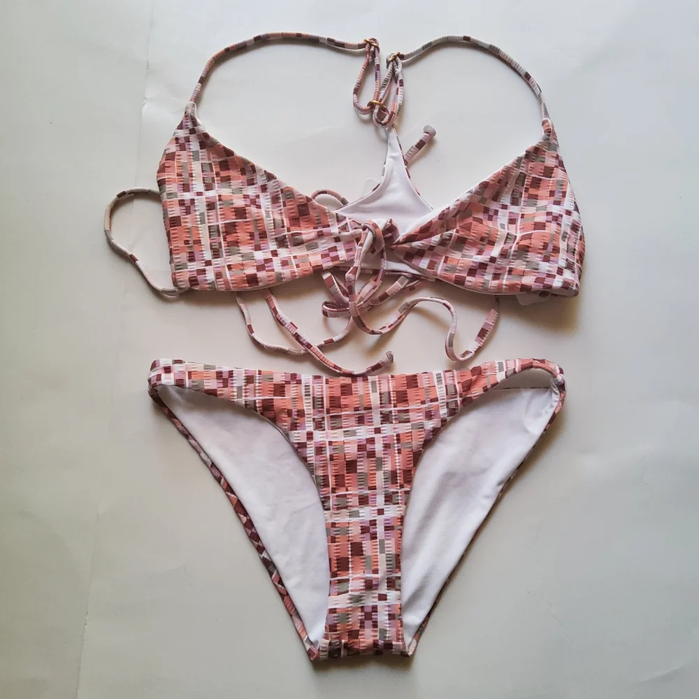 NWOT L*Space Kristen Wrap Top & Camacho Bikini Set - M/L​